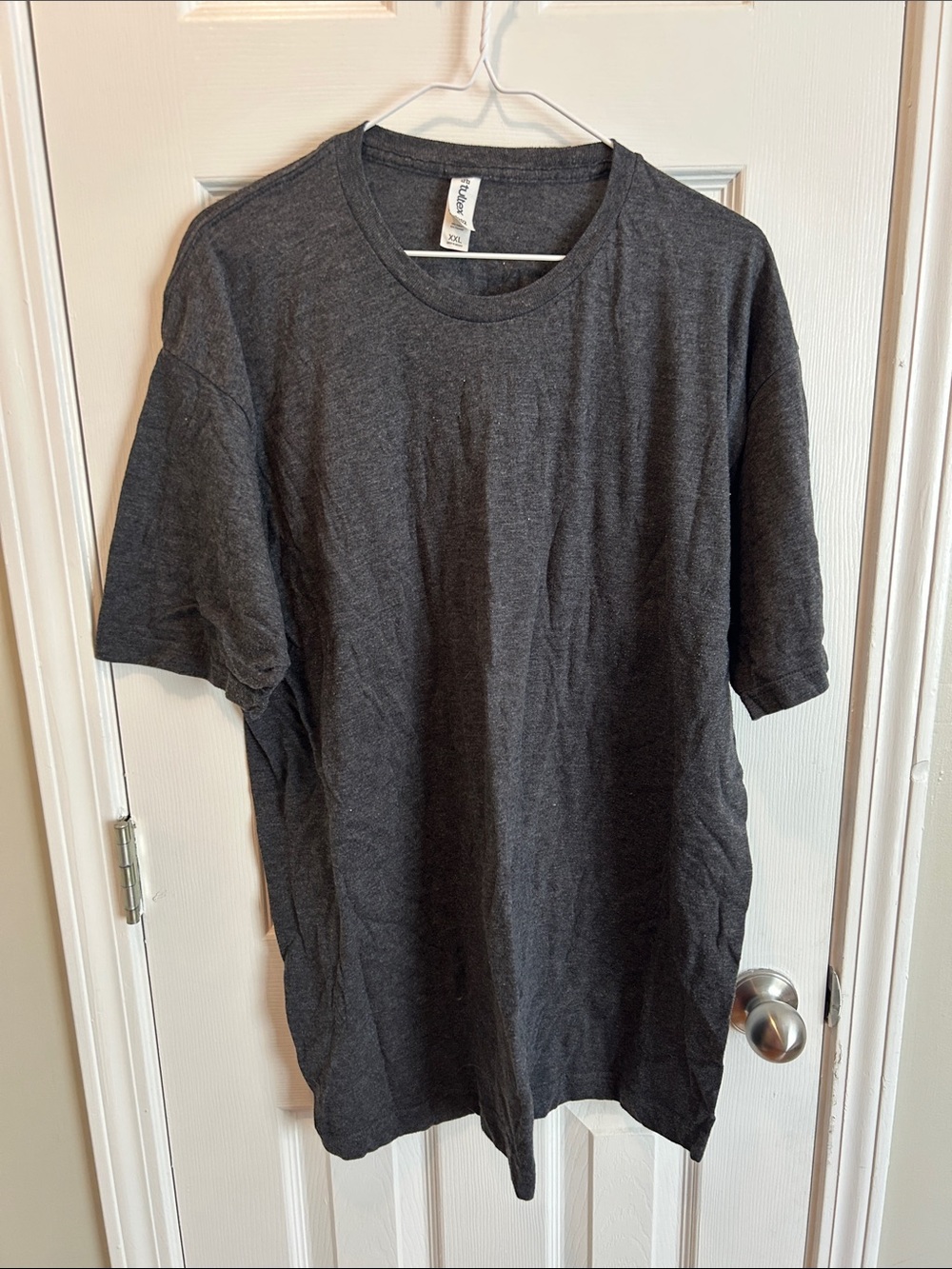 Tultex Charcoal Gray Short Sleeve Crew T-Shirt